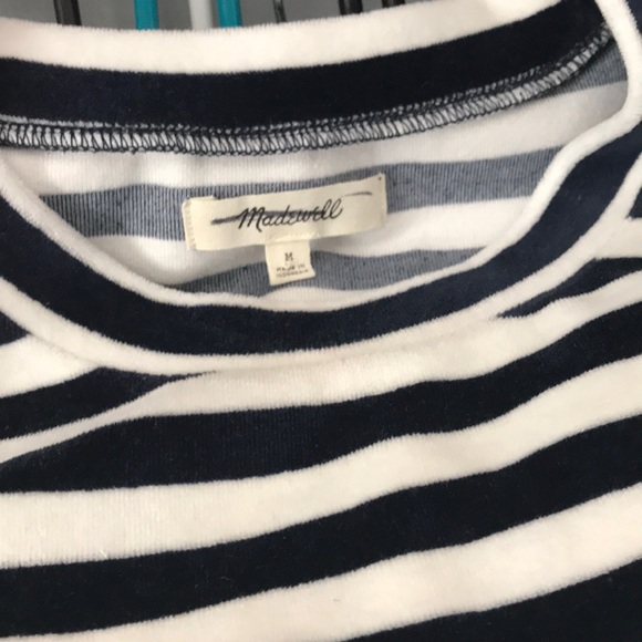 Madewell Short-sleeved Dress Size Medium - Picture 5 of 6